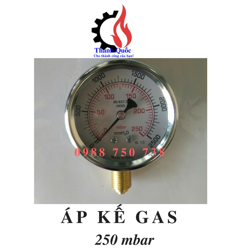 ÁP KẾ GAS 250 mbar